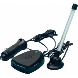 Neon cu senzor de muzica FMT-3 12V - 10cm - Albastru
