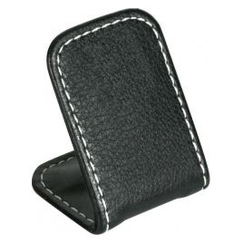 Suport telefon mobil magnetic din piele naturala cu fixare pe bord