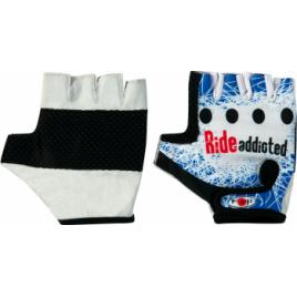 Manusi ciclism Biker-Pro - L - Albastru/Alb