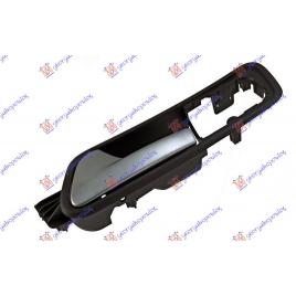 Maner Usa Fata Interior Cromat/Negru Stanga VW Caddy 2010 2011 2012 2013 2014 2015