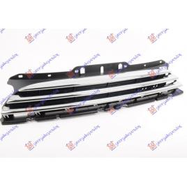 Grila Radiator Neagra Cu Bandou Cromat Mini RoadSter (R59) 2011