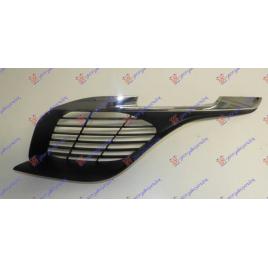 Grila Bara Fata Lateral Cromata Stanga Peugeot 308 2013 2014 2015 2016 2017