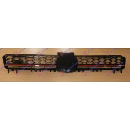 Grila Radiator Fata Cu Bandou Rosu VW Golf 7 2013 2014 2015 2016