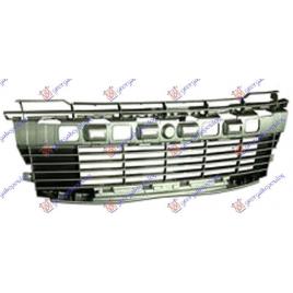 Grila Gri Argintie Bara Fata Peugeot 206+ (Plus) An 2009 2010 2011 2012 2013