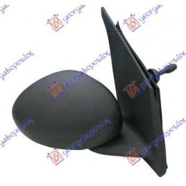 Oglinda Completa Neagra Manuala Dreapta Peugeot 107 An 2006 2007 2008 2009 2010 2011 2012