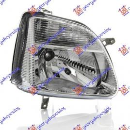 Far Electric Manual Cromat Dreapta Opel Agila 1999 2000 2001 2002 2003 2004 2005 2006 2007 2008