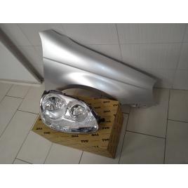 Pachet Aripa + Far Dreapta VW Jetta 3 III 2005 2006 2007 2008 2009 2010 2011 LA7W Gri