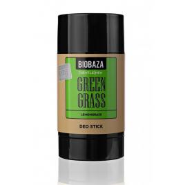 Deodorant stick natural pentru barbati green grass, biobaza, lemongrass, 50ml