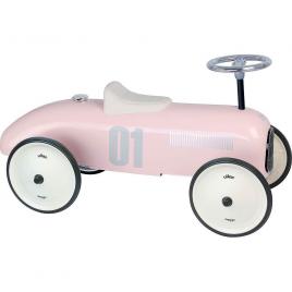 Masina fara pedale din metal roz vilac