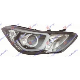 Far Dreapta Electric Cu Xenon Led Drl Hyundai Elantra 2013-2014-2015