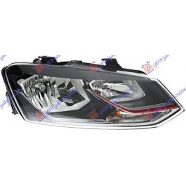 Far Electric Halogen Bixenon Dreapta VW Polo 2014 2015 2016 2017