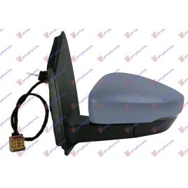 Oglinda Completa Exterioara Mecanica Grunduita Stanga VW Polo 2014 2015 2016 2017