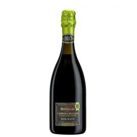 Vin italian lambrusco doc reggiano donelli, biologic, 750 ml