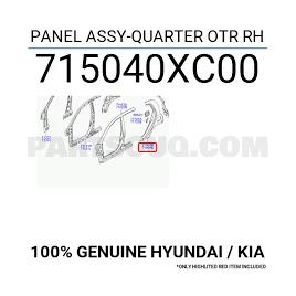 Aripa Dreapta Spate Original Hyundai I10 2007-2008-2009-2010