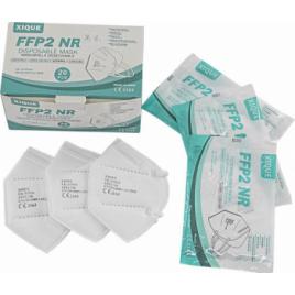 Set 20 x Masti FFP2 / KN95 de protectie respiratorie albe ambalate individual CERTIFICAT CE 2163