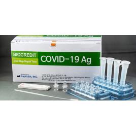 Set 20 x Test rapid antigen COVID-19 nazofaringian Biocredit - Avizat de Ministerul Sanatatii