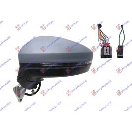 Oglinda Completa Electrica Incalzita Pliabila Grunduita Stanga VW Tiguan 2016 2017 2018 2019 2020