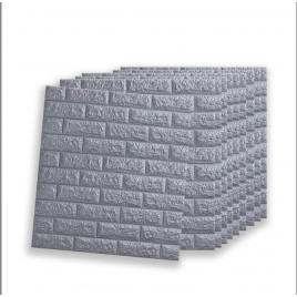 Set 5 x tapet autoadeziv GRI, 70 cm x 77 cm