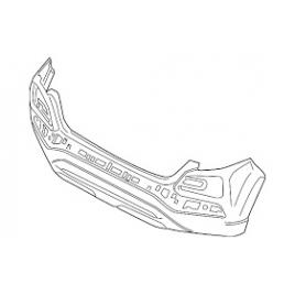 Bara Spate Cu Spoiler Argintiu Hyundai Kona 2017-2018-2019-2020