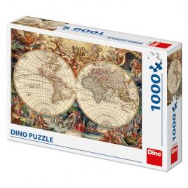 Puzzle - harta istorica 1000 piese