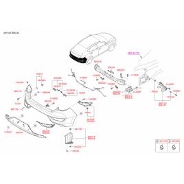 Spoiler Bara Spate Original Hyundai I30 Fastback 2017-2018-2019-2020