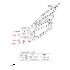 Usa Dreapta Fata Originala Hyundai I30 Fastback 2017-2018-2019-2020