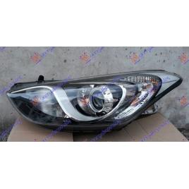 Far Stanga Electric H7 Cu Motor Electric Hyundai I30 5D 2014-2015-2016-2017