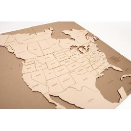 AMERICA de Nord - Harta Puzzle