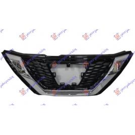 Grila Radiator Cromata Neagra Fata Nissan QashQai 2017 2018 2019 2020 2021