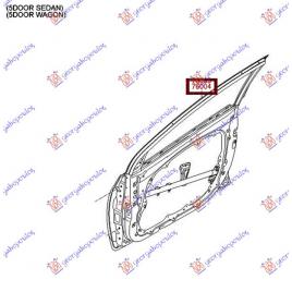 Usa Dreapta Fata 5 Usi Originala Hyundai I30 5D 2012-2013-2014