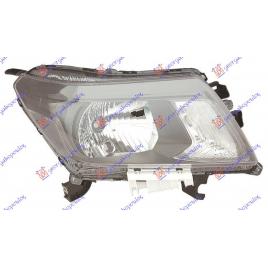 Far Electric Negru Dreapta Nissan Navara 2015 2016 2017 2018 2019 2020 2021