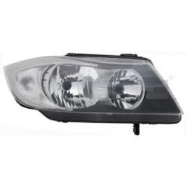 Far TYC BMW 3 (E90) 3 (E91) Descriere tehnica Lampa frontala Dreapta (H7/H7 electric fara motoras culoare insert: cromat/negru) se potrivește: BMW 3 (E90) 3 (E91)