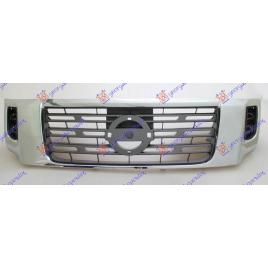 Grila Radiator Fata Cromata/Neagra Nissan Navara 2015 2016 2017 2018 2019 2020 2021