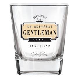 Pahar whisky UN ADEVARAT GENTLEMAN