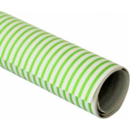 Hartie pentru ambalat cadouri Graphic 200x70 cm Alb-Verde