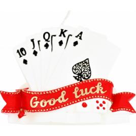Lumanare decorativa Carti de joc Poker