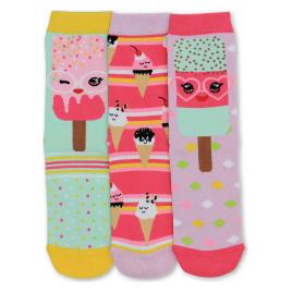 Set 3 sosete copii Ice