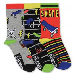 Set 3 sosete copii Skater