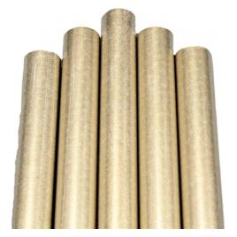 Set 5 role hartie perlata pentru ambalat cadouri Perlage 200x70 cm Auriu