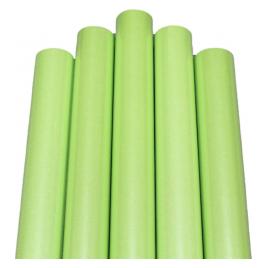 Set 5 role hartie perlata pentru ambalat cadouri Perlage 200x70 cm Verde deschis