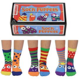 Set 6 sosete copii Puppets