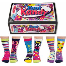 Set 6 sosete femei Foot Kandy