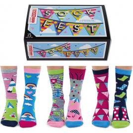 Set 6 sosete femei Sock Fest