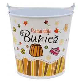 Suport ghiveci flori diametru 10 cm Cea mai iubita bunica