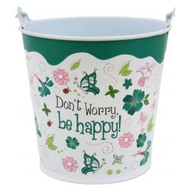 Suport ghiveci flori diametru 13.5 cm Dont worry be happy