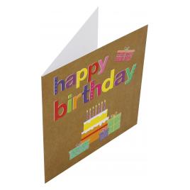 Felicitare Premium Craft Birthday
