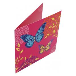 Felicitare Premium Vivid Butterflies