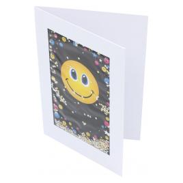Felicitare Premium handmade Capsulated Faces