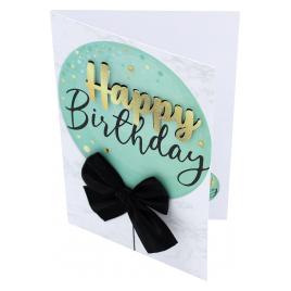 Felicitare Premium handmade Marble Balloon