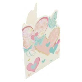 Mini felicitare Graceful Hearts